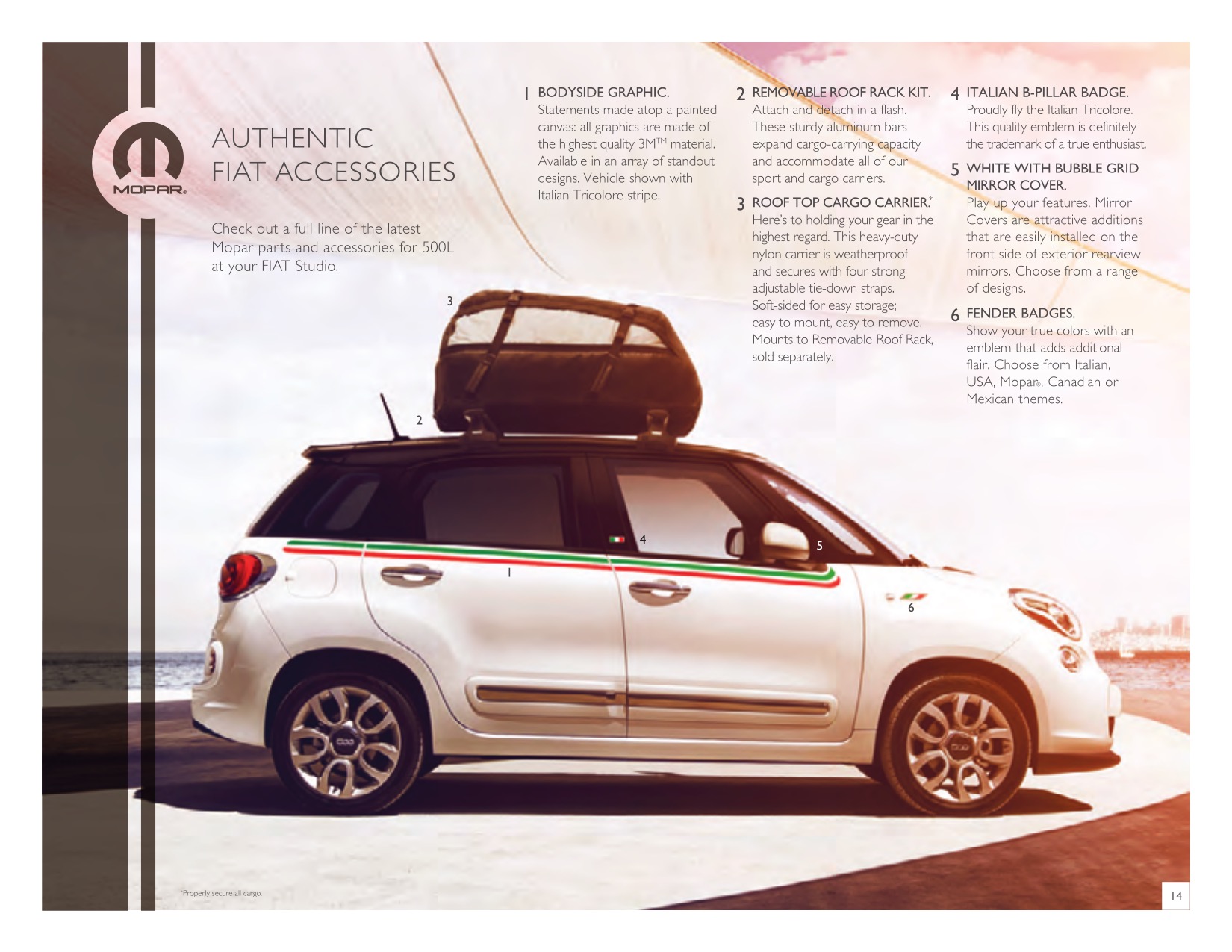 2014 Fiat 500L Brochure Page 13